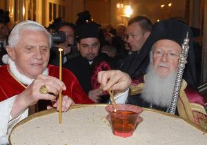 PAPA Y PATRIARCA ORTODOXO