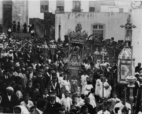 PROCESION GENERAL VIRGEN NIEVES 1900
