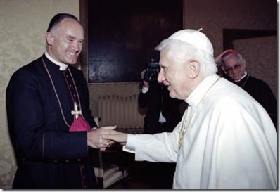 Fellay y Benedicto XVI