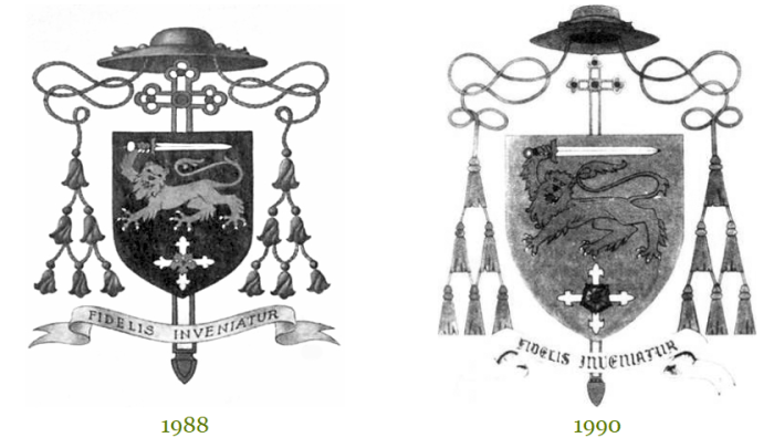 BLASON DE MONS. WILLIAMSON