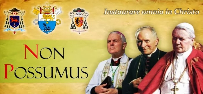 NON POSSUMUS - BONITO TEMA