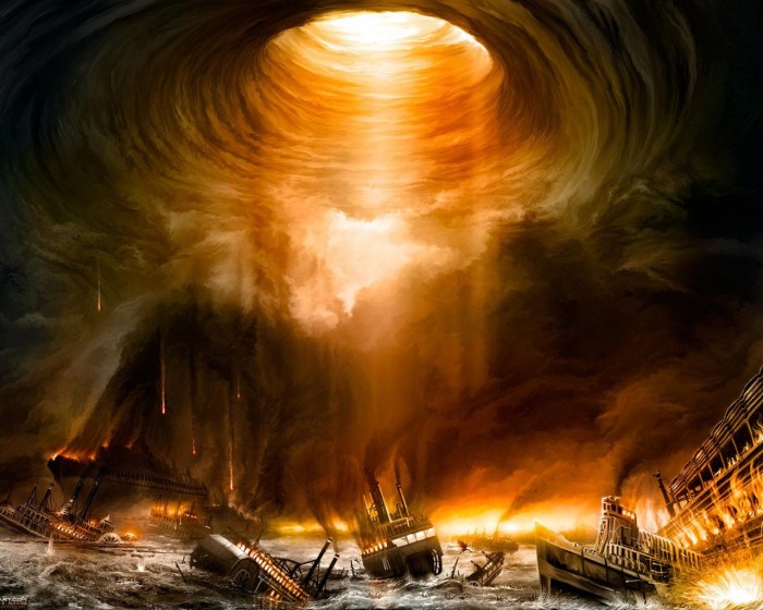 "Las aguas que viste, sobre las cuales tiene su sede la ramera, son pueblos y muchedumbres y naciones y lenguas" Ap. 17 - 15