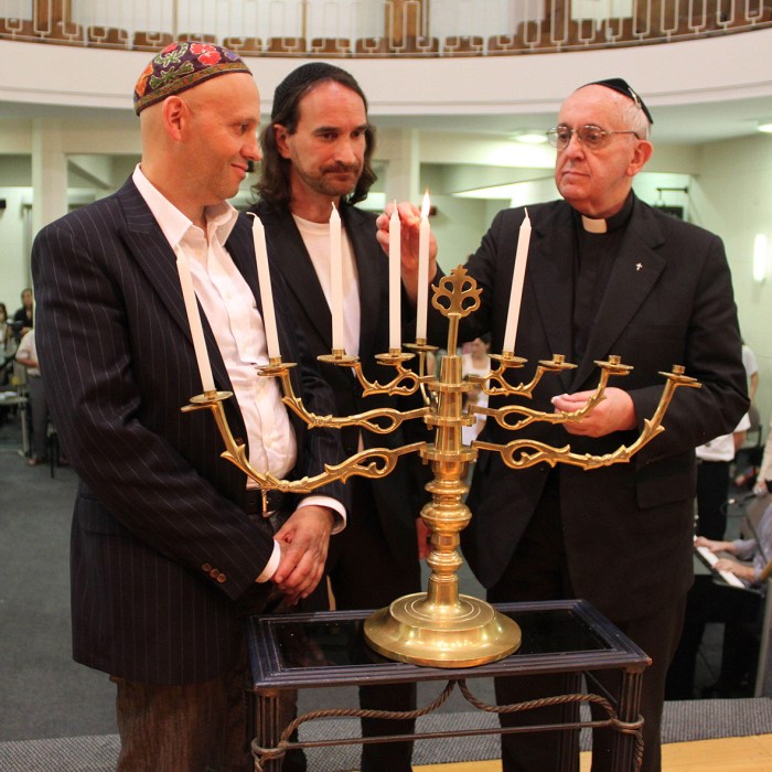 Cardinal Jorge Mario Bergoglio, Sergio Bergman, Alejandro Avruj