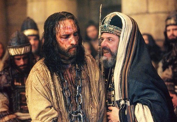 Jesus en el sanedrin