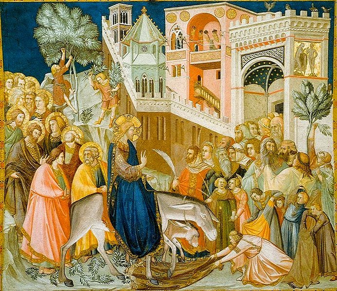 Assisi-frescoes-entry-into-jerusalem-pietro_lorenzetti 1320