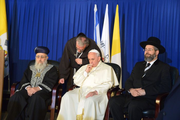 ISRAEL-PALESTINIAN-VATICAN-POPE