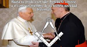 Ratzinger Bergoglio masones