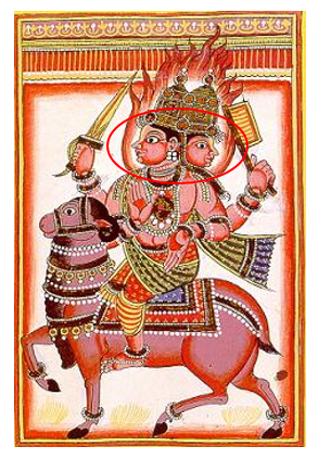 11) Agni dos cabezas