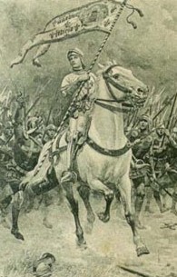 Santa Juana de Arco - a caballo