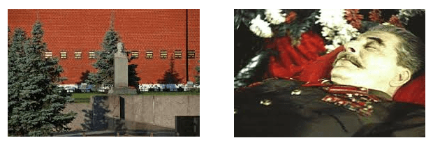 Stalin - tumba y cuerpo