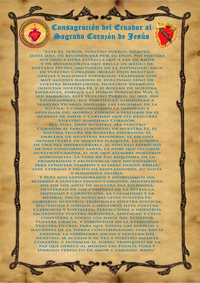 Ecuador Consagración