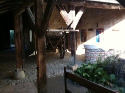 patio casa del cura de Ars