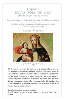 Estampa Santa Rosa 2