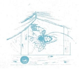 ABEJITA PESIMISTA ILUSTRACIÓN 