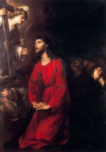 A_Vaccaro_Jesús_en_el_Huerto_de_Getsemaní_1660._Óleo_sobre_lienzo._174,5_x_125_cm._Abadía_de_Montserrat