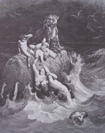 1-Genèse (7, 19-24) - Scène du déluge