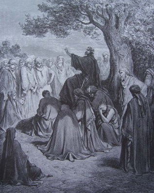 35-Matthieu (4, 21-23) - Jésus prêchant devant la foule