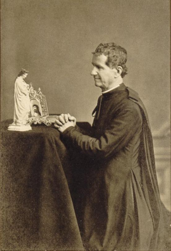don bosco in preghiera