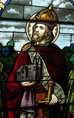 Saint_Nicholas_Church_(Osgood,_Ohio)_-_stained_glass,_Saint_Henry_-_detail.jpg